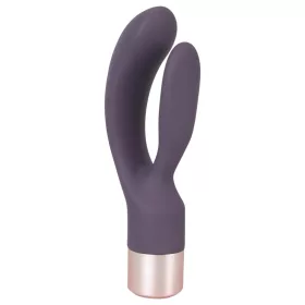   You2Toys Elegant Double - akkus, csiklókaros vibrátor (lila)