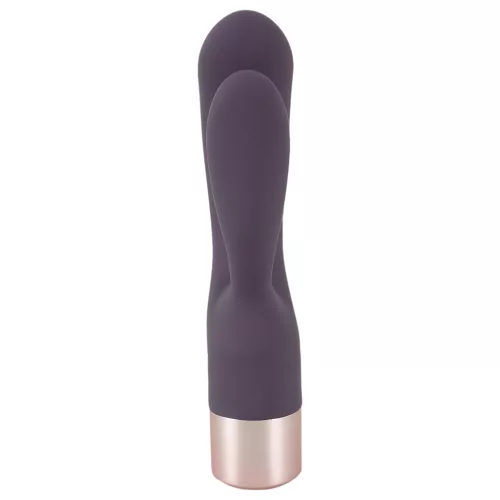 You2Toys Elegant Double - akkus, csiklókaros vibrátor (lila)