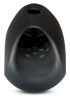 Rebel Heating - akkus, vízálló, melegítős makk vibrátor (fekete)