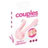 Couples Choice - akkus, 2 motoros párvibrátor (rózsaszín)