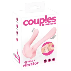   Couples Choice - akkus, 2 motoros párvibrátor (rózsaszín)