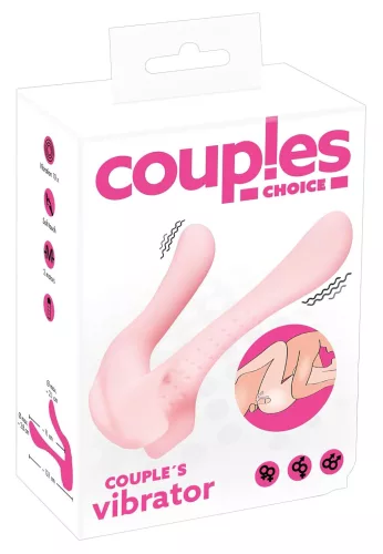 Couples Choice - 2 motoros párvibrátor (rózsaszín)