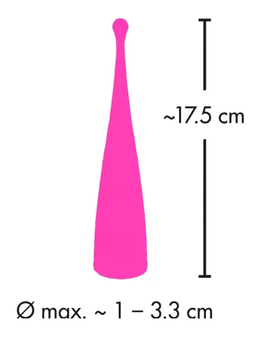 Couples Choice - akkus csiklóizgató vibrátor (pink)
