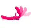 Happyrabbit Strapless - felcsatolható nyuszis vibrátor (pink)