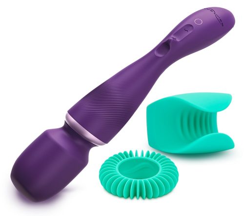 We-Vibe Wand - akkus, okos masszírozó vibrátor (padlizsán)