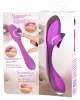 You2Toys 2 Function Vibe - akkus 2in1 vibrátor (lila)