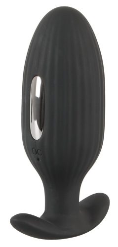 XOUXOU E-stim Butt Plug - Elektro análdildó (fekete)