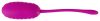 XOUXOU - akkus, bordás vibrációs tojás (pink)