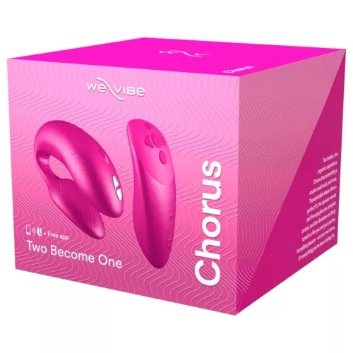 / We-Vibe Chorus hands-free pár-vibrátor Squeeze Remote-tal (Pink)