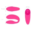 / We-Vibe Chorus hands-free pár-vibrátor Squeeze Remote-tal (Pink)