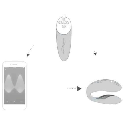 / We-Vibe Chorus - akkus, okos párvibrátor (pink)