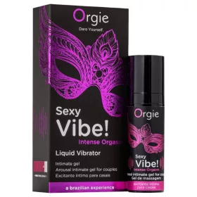 Orgie Sexy Vibe Orgasm - unisex folyékony vibrátor (15 ml)