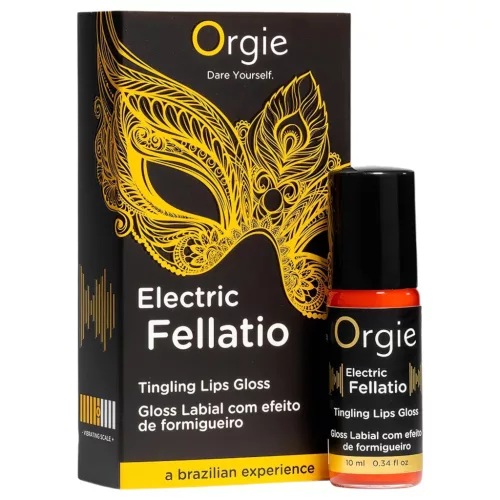 Orgie Electric Fellation - bizsergető szájfény (10 ml)