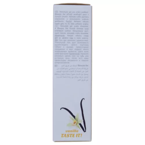 HOT - Blowjob Gel - orál síkosító gél - vanília (50 ml)