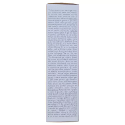 HOT - Blowjob Gel - orál síkosító gél - vanília (50 ml)