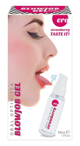 Blowjob Gel - orál síkosító gél - eper (50ml)