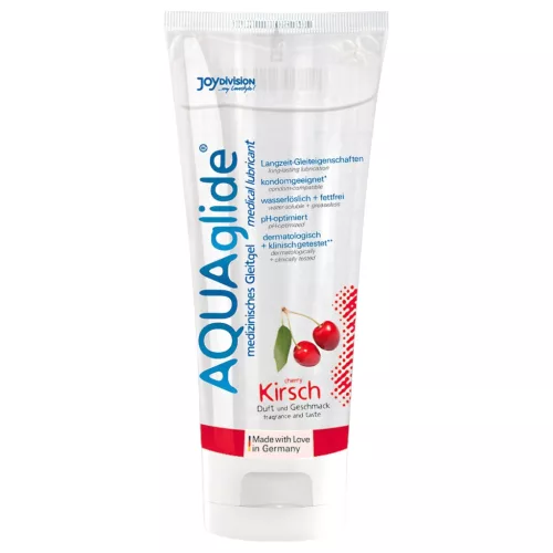 AQUAglide - vízbázisú síkosító (cseresznye, 100 ml)