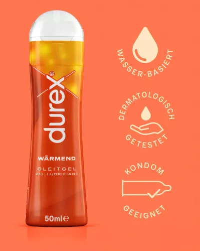 Durex Warming - melegítő hatású síkosító (50 ml)