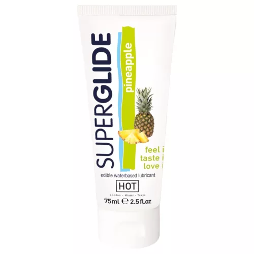 HOT Superglide Ananász - ehető síkosító (75 ml)