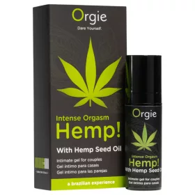   Orgie Hemp - stimuláló intim gél nőknek és férfiaknak (15 ml)