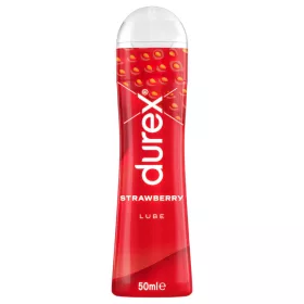   Durex Strawberry - epres ízű vízbázisú síkosító (50 ml)