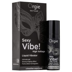   Orgie Sexy Vibe High Voltage - unisex folyékony vibrátor (15ml)