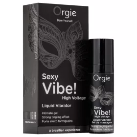   Orgie Sexy Vibe High Voltage - unisex folyékony vibrátor (15 ml)