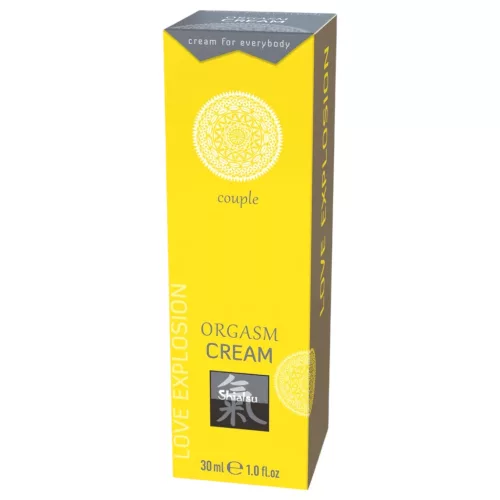 HOT - Shiatsu Orgasm - uniszex bizsergető intim krém (30 ml)