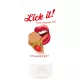 Lick it! - 2in1 ehető síkosító - eper (50 ml)