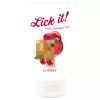 Lick it! - 2in1 ehető síkosító - cseresznye (50 ml)