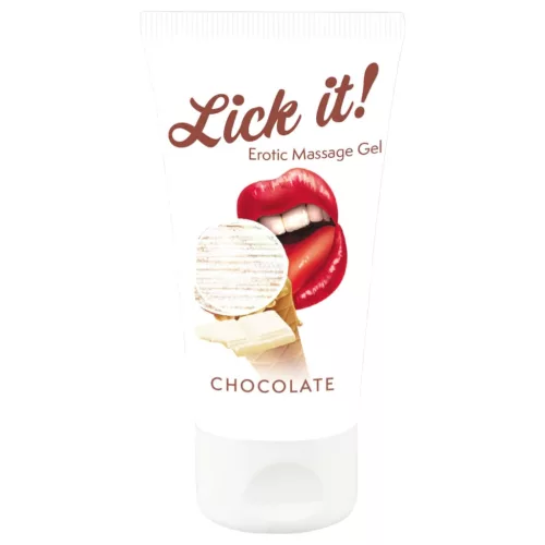 Lick it! - fehércsokis ízű 2in1 ehető síkosító (50 ml)