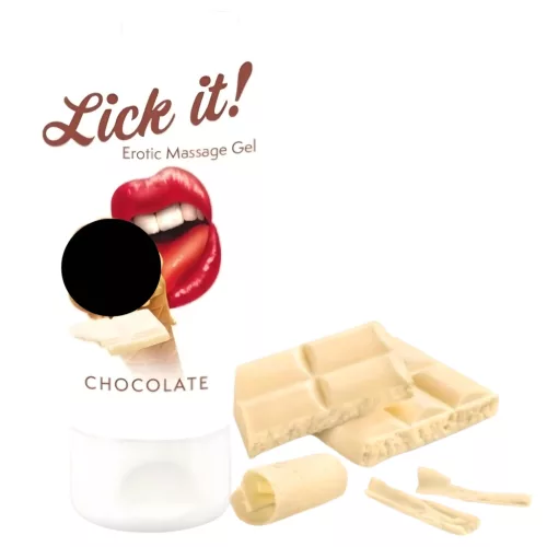 Lick it! - fehércsokis ízű 2in1 ehető síkosító (50 ml)