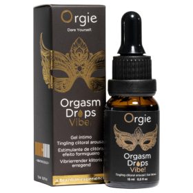   Orgie Orgasm Drops Vibe - bizsergető intim gél nőknek (15ml)