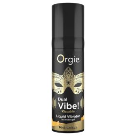   Orgie Dual Vibe! - folyékony vibrátor - Pinã Colada (15ml)