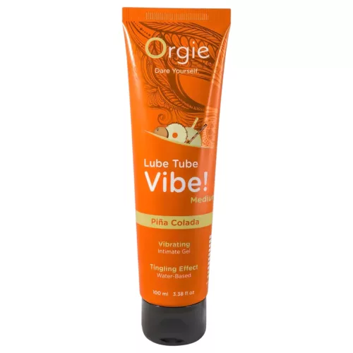 Orgie Lube Tube - bizsergető intim gél - Pina Colada (100 ml)