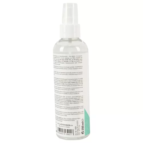 JoyDivision Clean Safe - fertőtlenítő és tisztító spray (200 ml)