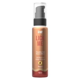   Intt Lick Me - melegítő hatású síkosító gél - barack (50ml)