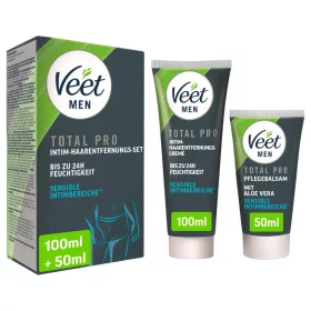   Veet - intim szőrtelenítő krém és balzsam férfiaknak (100 ml+50 ml)