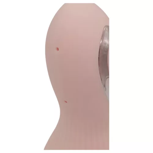 Lonely - akkus, vízálló szívó-nyaló mell vibrátor (pink)