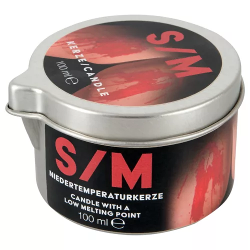 BDSM Kerze - paraffin testgyertya (100 ml)