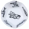 12 oldalú szex dobókocka (fehér)