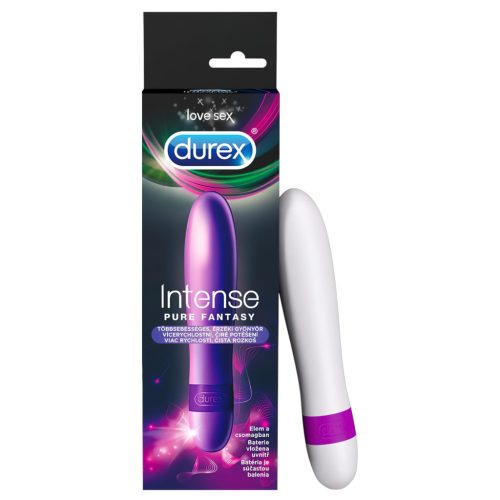 Durex Intense Pure Fantasy - rúdvibrátor (fehér) -