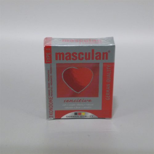 Masculan Sensitive Extra vékony óvszer 3db