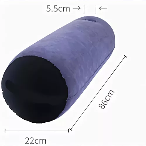 Desirel Magic Pillow - felfújható szexpárna - hengeres (lila)