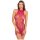 Rene Rofe - Csipke mintás necc miniruha (S-L) - pink