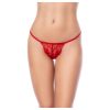 Mapalé - csipkés babydoll és tanga (piros)