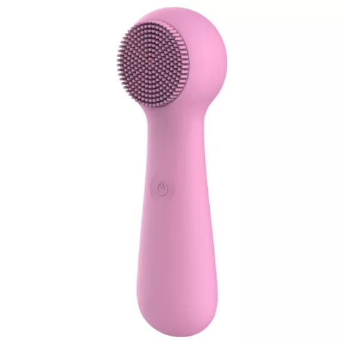 / FaceClean - akkus, vízálló arc masszírozó készülék (pink)