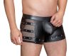 NEK - szegecses, cipzáras boxer (fekete)