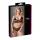 Cottelli Plus Size - csipke melltartó szett (fekete)