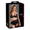 Cottelli Plus Size - push-up mellemelő (fekete)